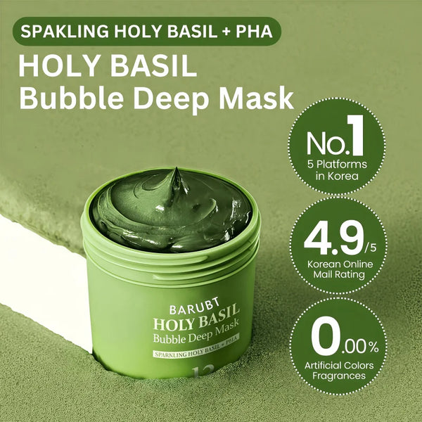 Radiant Glow Bubble Mask