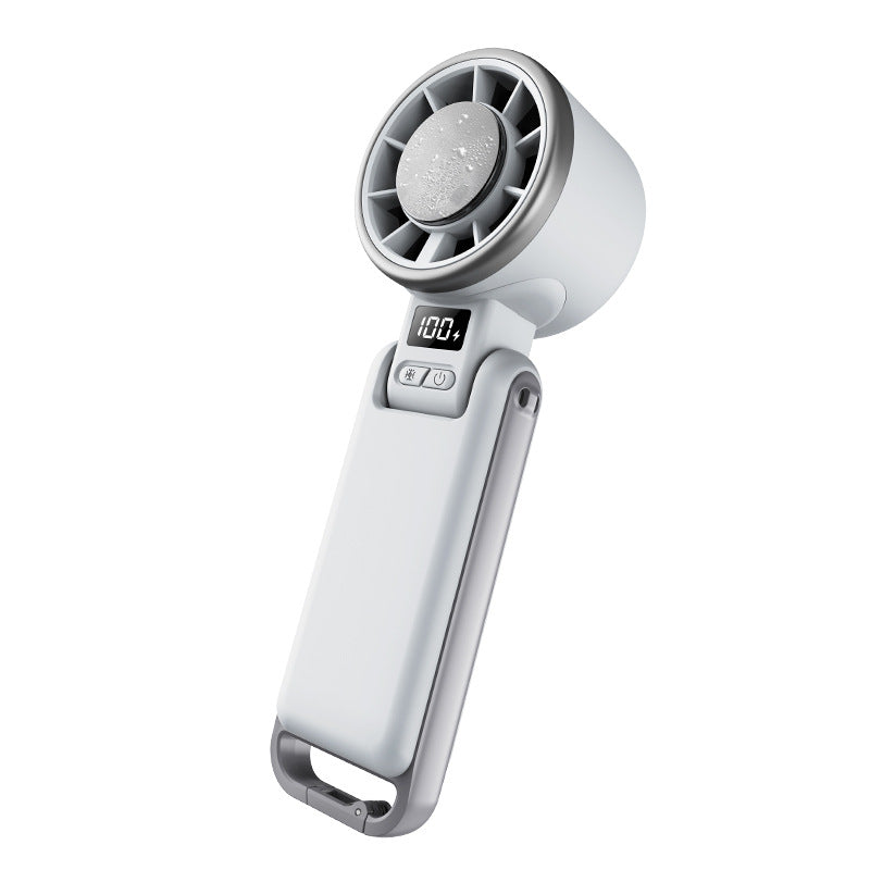 Portable USB Rechargeable Neck Fan with Turbo Cooling