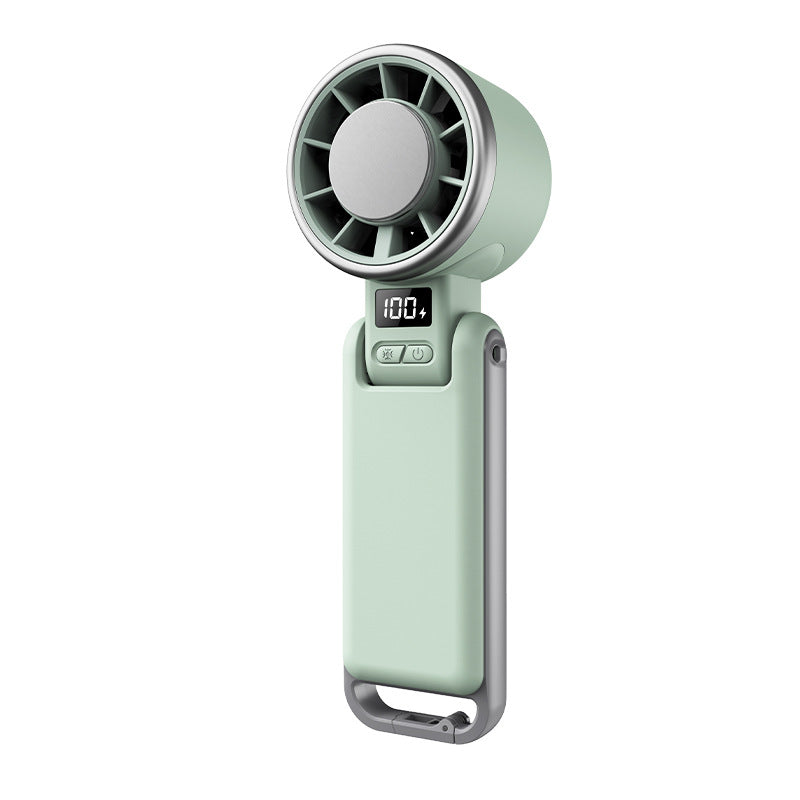 Portable USB Rechargeable Neck Fan with Turbo Cooling