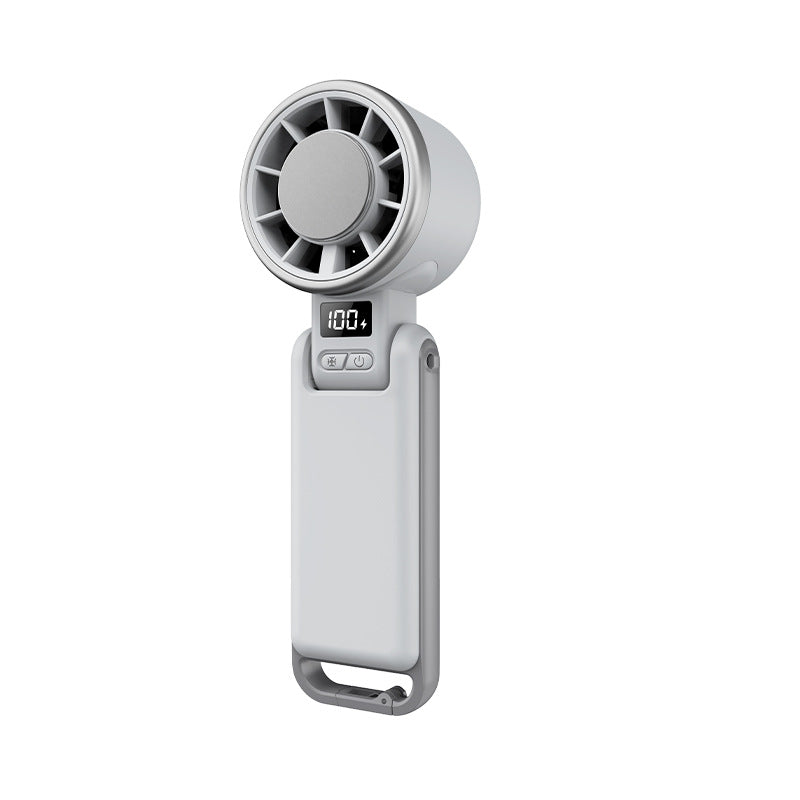 Portable USB Rechargeable Neck Fan with Turbo Cooling
