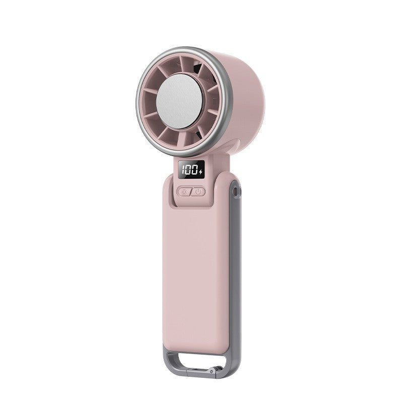 Portable USB Rechargeable Neck Fan with Turbo Cooling